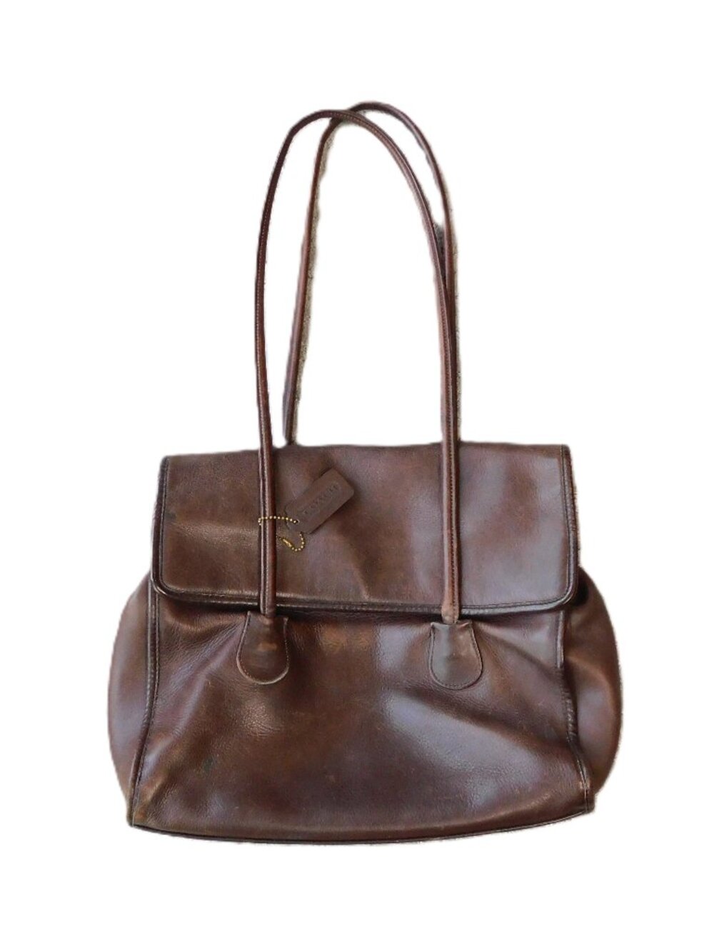 Coach 90s Flap Shopper Tote (Style 7301) | Mahogany Brown | Project | As Is Fair